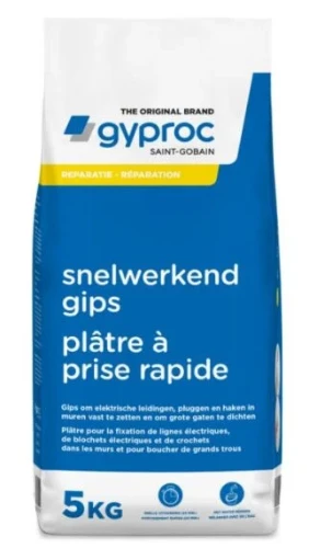 Gyproc snelwerkend gips (zak 5kg) - prijs per zak 1047154