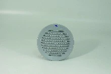 Renson 435R inbouwrooster rond 150 mm - RAL 9006 blank aluminium - dikte 46 mm 10556