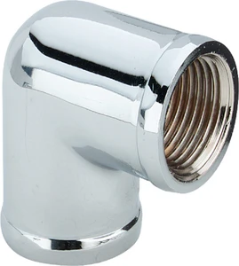 Viega chroom knie 90° FF 1/2 x 1/2 105600