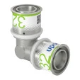 Uponor S-Press Plus messing bocht 90° FF 32 x 32 mm 1070526