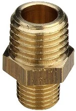 Viega messing verloop nippel MM 4/4 x 1/2 108366