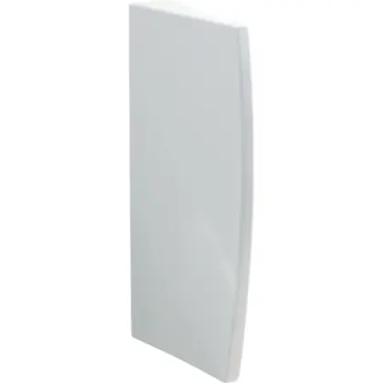 Geberit Alivio urinoirscheidingswand 700 x 400 x 10 mm - wit - incl. bevestigingshoeken 110000000