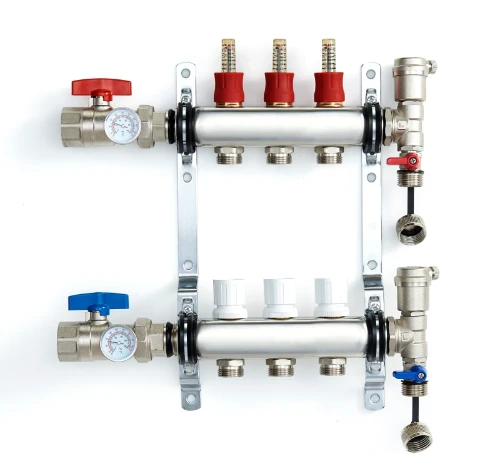 UFH inox vloerverwarmingscollectorset 4/4 - 3 x EK3/4 1100042447