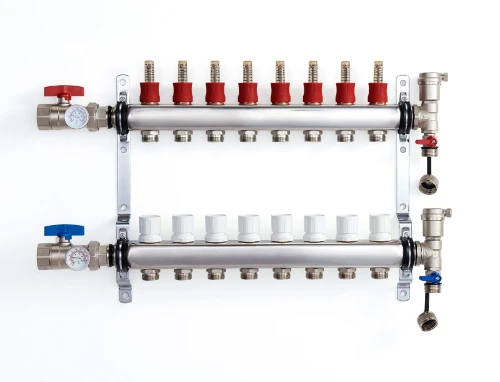 UFH inox vloerverwarmingscollectorset 4/4 - 8 x EK3/4 1100042452