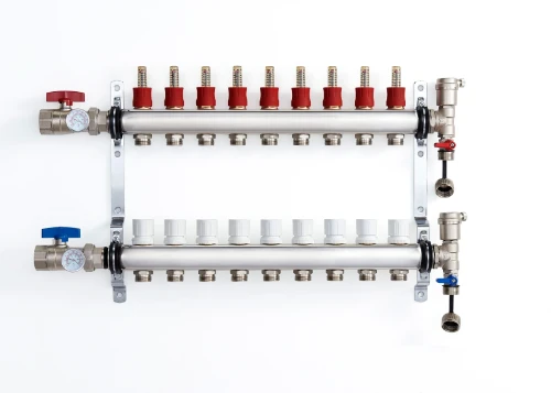 UFH inox vloerverwarmingscollectorset 4/4 - 9 x EK3/4 1100042453