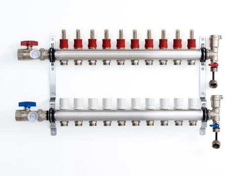 UFH inox vloerverwarmingscollectorset 4/4 - 10 x EK3/4 1100042454