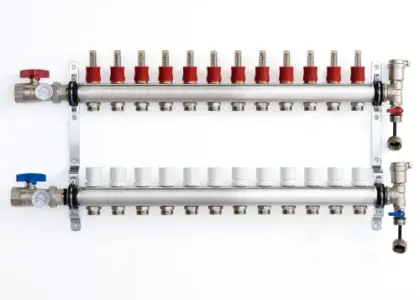 UFH inox vloerverwarmingscollectorset 4/4 - 12 x EK3/4 1100042456