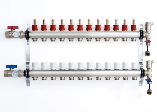 UFH inox vloerverwarmingscollectorset 4/4 - 12 x EK3/4 1100042456