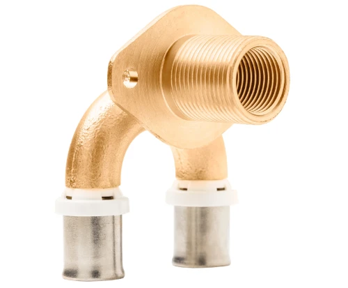 Multi messing pers muurplaat in U vorm voor droogbouw gipsplaten FF 16 x 1/2 F x 16 mm - DWT25 1100050410