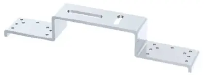 Multi messing pers montagebeugel inbouw uit gegalvaniseerd staal - 120mm 1100052173