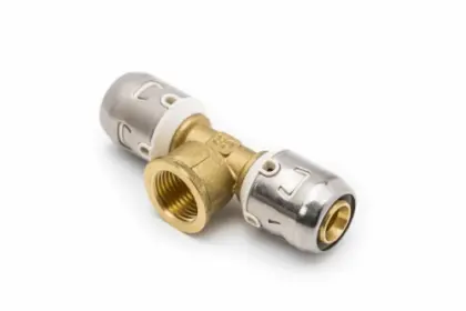 Push-Fit verloop T-stuk met binnendraad FFF 20 x 1/2 F x 20 mm 1100052278