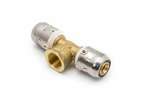 Push-Fit verloop T-stuk met binnendraad FFF 20 x 1/2 F x 20 mm 1100052278