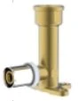 Multi messing pers muurplaat 90° FF 20 x 1/2 F - 78 mm (lang model) 1100055650