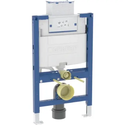 Geberit Duofix element voor hangtoilet 820 mm - met Omega inbouwspoelreservoir 12 cm 111.003.00.2