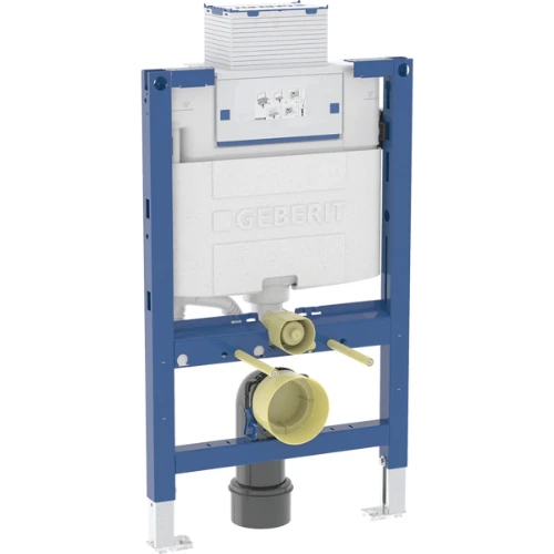 Geberit Duofix element voor hangtoilet 820 mm - met Omega inbouwspoelreservoir 12 cm 111.003.00.2