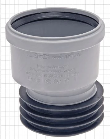 Airfit PP excentrische insteekmof MF 110 x 110 mm 111110S