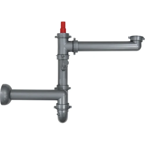 Franke Acces Ruimtebesparende afloopset voor 1 bak 112.0071.973