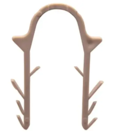 Uponor Tackerclips - prikbeugel (doos 250st) 55 mm - prijs per doos 1135489