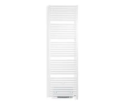Vasco Iris-A elektrische handdoekradiator met blower 1954 x 600 mm - 1250+1000 Watt - Ral 9016 Verkeerswit 113920600195400009016-0000