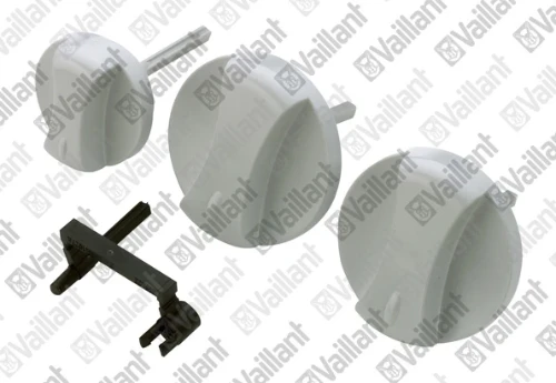 Vaillant WSS knop grijs 3st voor vuw turbomax 114288
