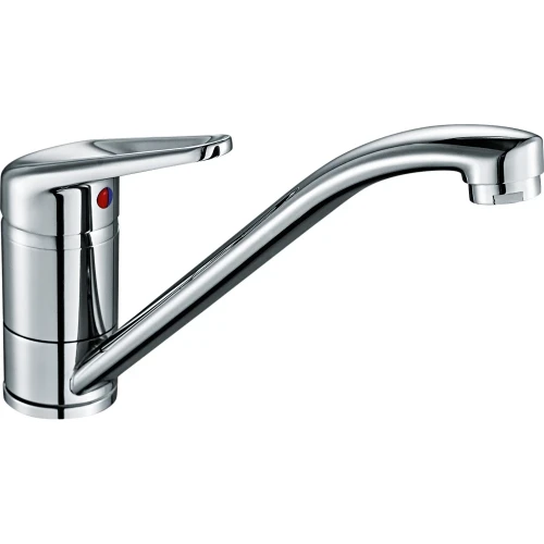Franke Novara eengreepskeukenmengkraan met zwenkbare uitloop Top lever - chroom 115.0347.142