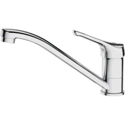 Franke Basic eengreepskeukenmengkraan met zwenkbare uitloop - Top lever - chroom 115.0707.619