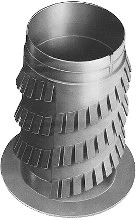 Renson montageflens 125 mm - gekarteld 11672