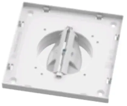 Renson System C+ Evo III Healthbox 3.0 roosterbasis regelbaar 125 mm - 174 x 174 mm - wit 11728
