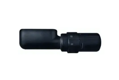 Vasco designventielset haaks (met thermostaatkop) zwart 118210300009005