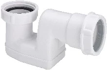Viega Universal PP plaatsbesparende meubel- bad- douchesifon 6/4 x 40 mm 118662