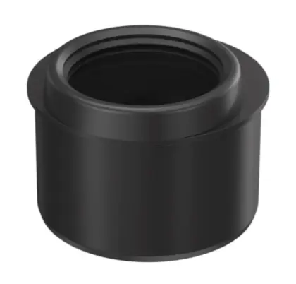 PipeLife Mabo PP verloopstuk 90 x 40 mm - zwart 1187436
