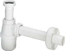 Viega Universal PP bekersifon zonder afvoerplug 6/4 x 40 mm - wit kunststof 119270