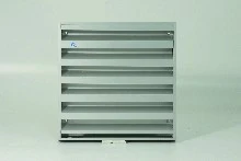 Renson 431 opbouwrooster 325 x 325 mm - alu/geanodiseerd 11932