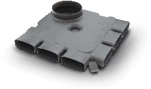 Vasco Easyflow aansluitplenum (set 2st) - prijs per set 11VE40300