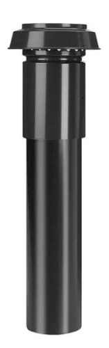 Vasco WTW ventilatie dakdoorvoer 255/200 mm - lengte 1000 mm - zwart 11VE42125