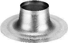 Vasco ventilatie aluminium plakplaat voor dakdoorvoer 200 mm 11VE42240