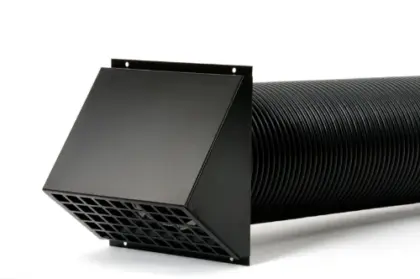 Vasco WTW ventilatiegeveldoorvoer 170/200 mm - zwart 11VE42310