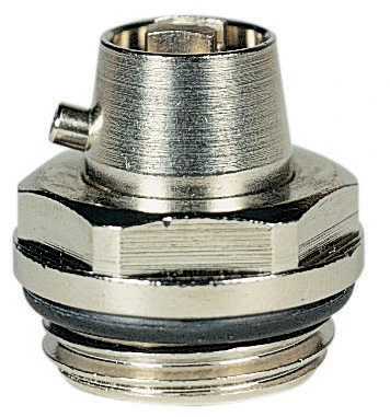 Radair radiatorontluchter 1/2 - met O-ring - chroom 1200015