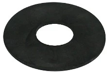 DBJ klokdichting 63 x 23 x 3 mm voor Geberit spoelreservoir - zwart 121010001