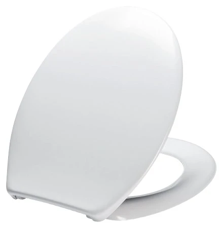 Uni Basic toiletzitting - wit - Scharnier inox 1222000
