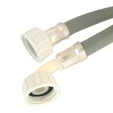 DBJ afvoerslang voor wasmachine 3/4 x 1500 mm - grijs rubber (aanvoer naar wasmachine) 124666001