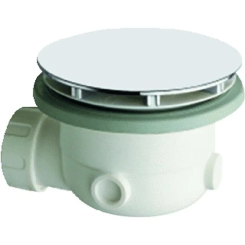 Wisa Standard douchesifon 90 mm - chroom 1295142