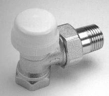 Begetube thermostatiseerbare haakse radiatorkraan 3/4 x 3/4 130070028