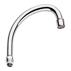 Grohe WSS draaibare uitloopbek M22 x 140 mm - HU-vorm - chroom 13072000