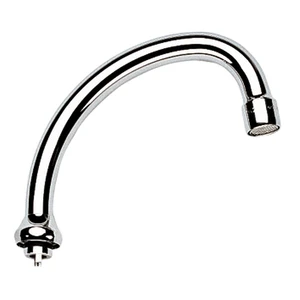 Grohe WSS draaibare uitloopbek 3/4 x 140 mm - HU-vorm - met aanslag - chroom 13076000
