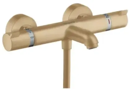 Hansgrohe Ecostat Comfort badthermostaat - Brushed Bronze 13114140