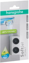 STRAALBREKER HANSGROHE ecosmart set van 2st 13182000