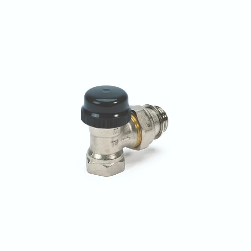 Begetube thermostatiseerbare haakse radiatorkraan 1/2 x 1/2 - instelbare Kv-waarden 134040026