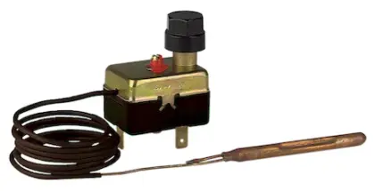 Euro-Index 971 veiligheidsthermostaat 90-110°C inbouw - capillair 1500mm - manueel 14092