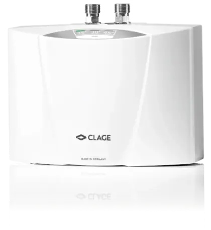 Clage MCX4 elektrische mini doorstromer 4